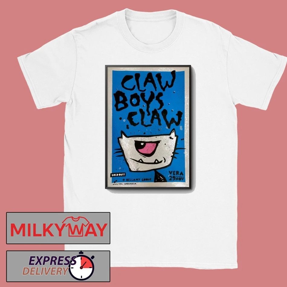 Claw Boys Claw Nov 29 2025 Vera in Groningen NL Poster shirt