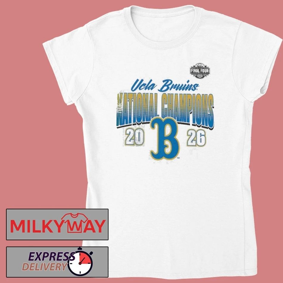 UCLA Bruins Women’s Basketball 2026 NCAA National Champions Schedule Bracket T-Shirt