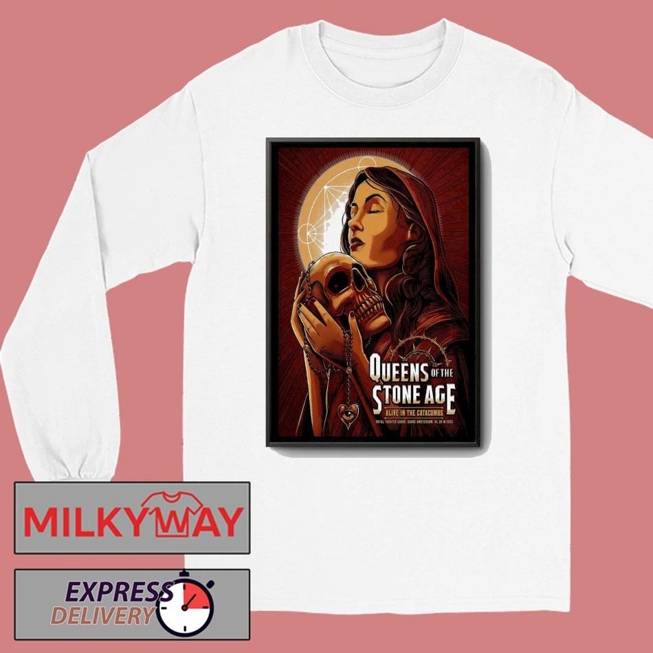 QOTSA Oct 26 2025 Koninklijk Theater Carré, Amsterdam, Netherlands Tour Poster shirt