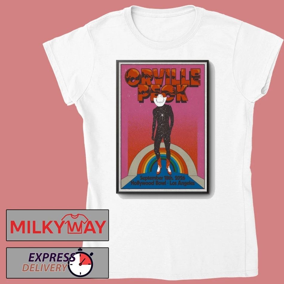 Orville Peck Hollywood Bowl In Los Angeles CA Sept 18 2026 Poster shirt