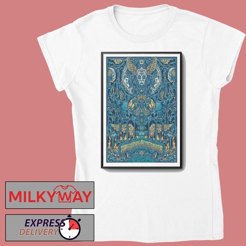 Greensky Bluegrass 10 31 2025 Kalamazoo, MI Poster shirt