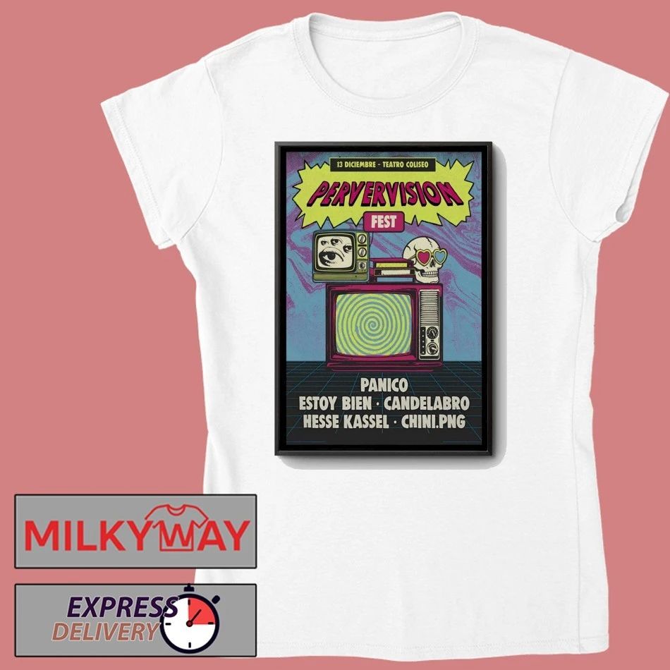 Pervervision Fest 12.13.2025 Teatro Coliseo In Santiago Chile Poster shirt