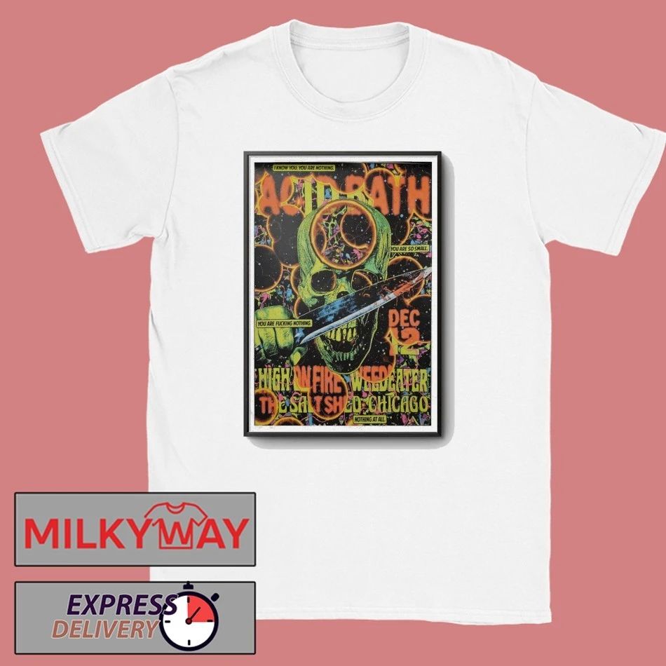 Acid Bath Dec 6 2025 Poster Denver shirt