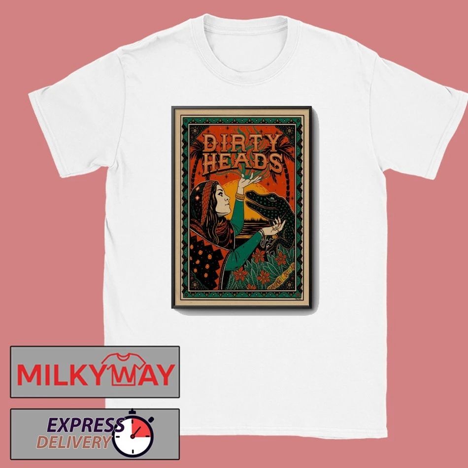 Dirty Heads Oct 25 2025 Apopka Amphitheater in Apopka FL Poster shirt