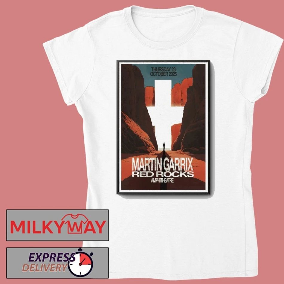 Martin Garrix Red Rocks Amphitheater Morrison CO 10-23-2025 Poster shirt