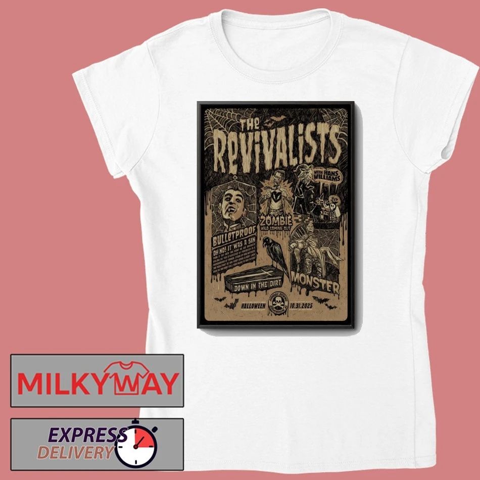 The Revivalists Avondale Brewing Company In Birmingham AL Oct 31 2025 Poster shirt