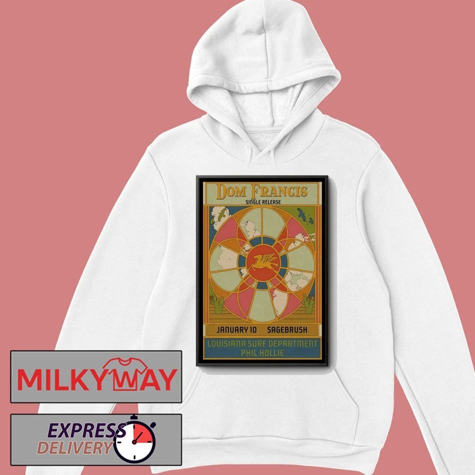 Dom Francis Sagebrush in Austin TX Jan 10 2026 Poster shirt