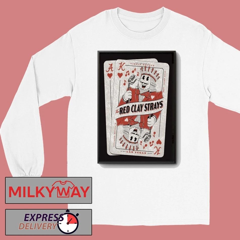 The Red Clay Strays Virgin Hotels On Dec 4 2025 In Las Vegas Poster shirt
