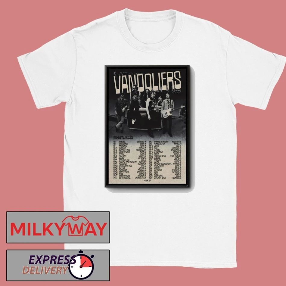 Poster Vandoliers World Tour 26 shirt