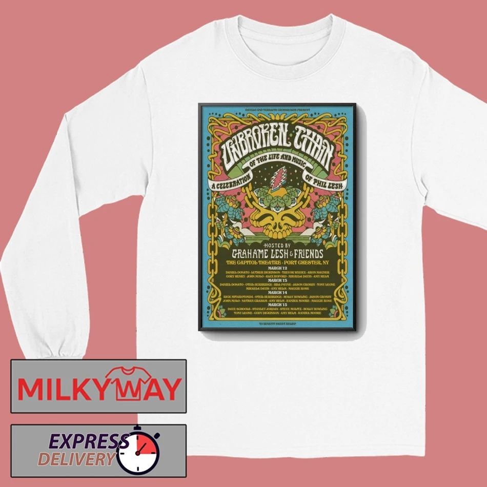 Unbroken Chain Event Port Chester NY On Mar 12-15 2026 Poster shirt