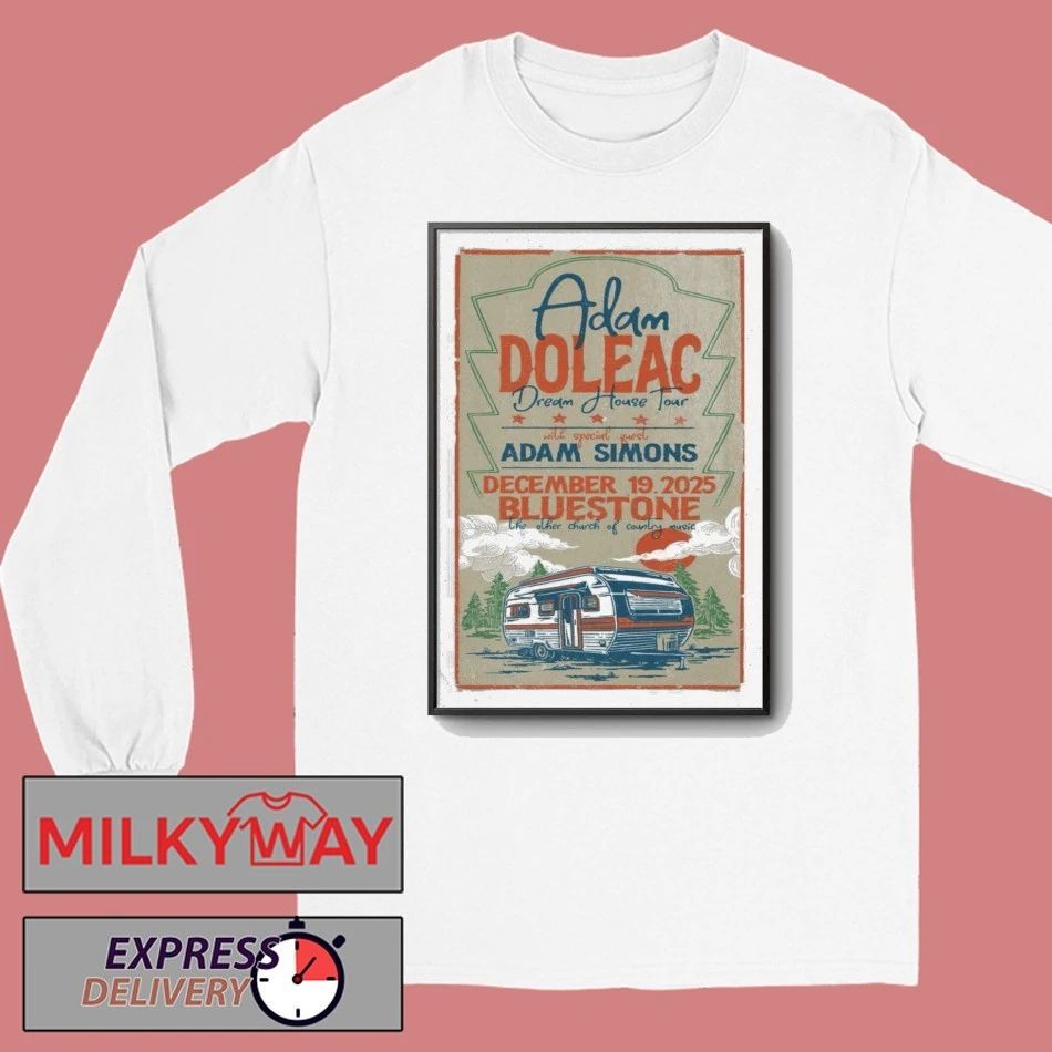 Adam Doleac Dec 19 2025 The Bluestone in Columbus OH Poster shirt