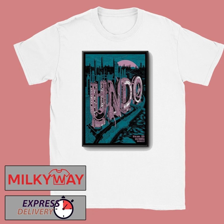 UNDO 4 4 2026 Sesc Pompele In Sao Paulo Brazil Poster shirt