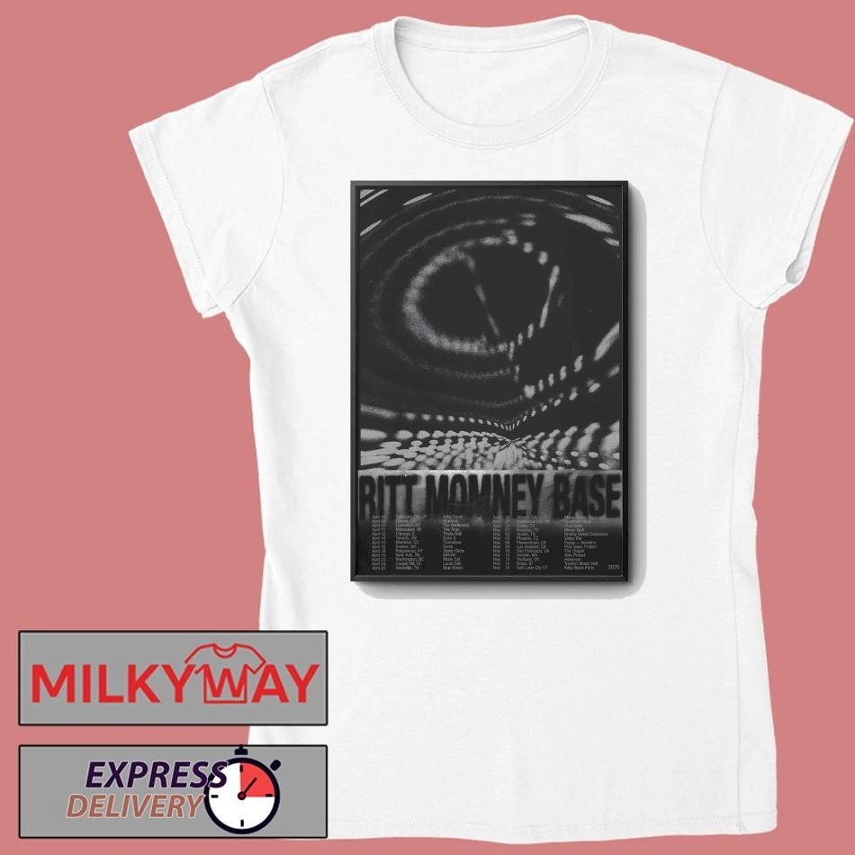 Ritt Momney Base Tour 2026 Poster shirt
