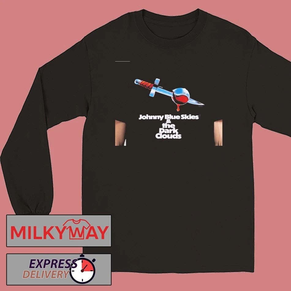 Johnny Blue Skies And The Dark Clouds Mutiny After Midnight Album Cover Art T-Shirt