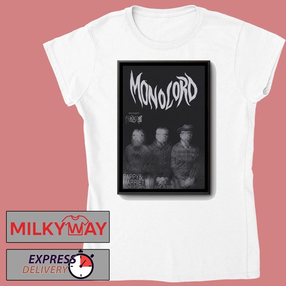 Monolord Pioneertown Tour On Jun 26 2026 Poster shirt