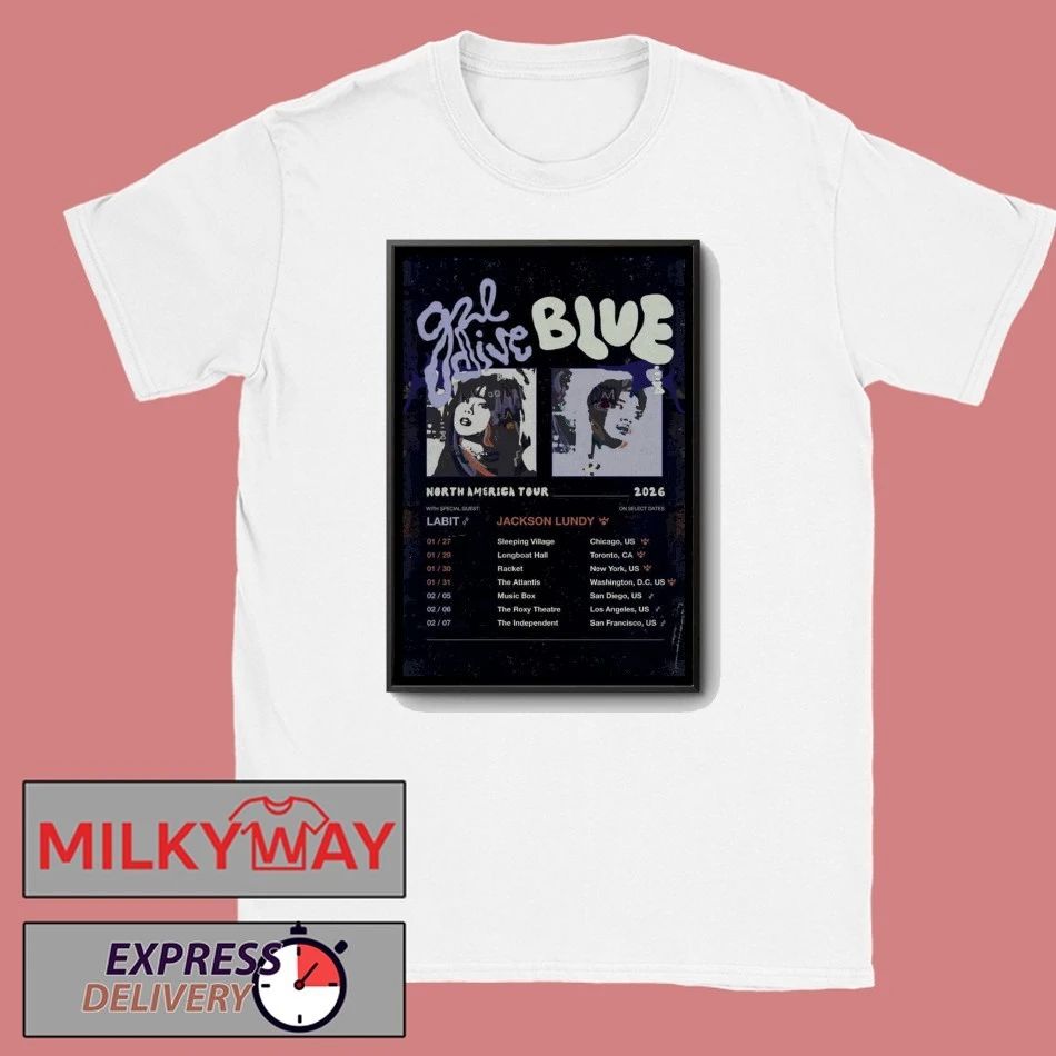 Galdive 2026 North America Tour Poster shirt