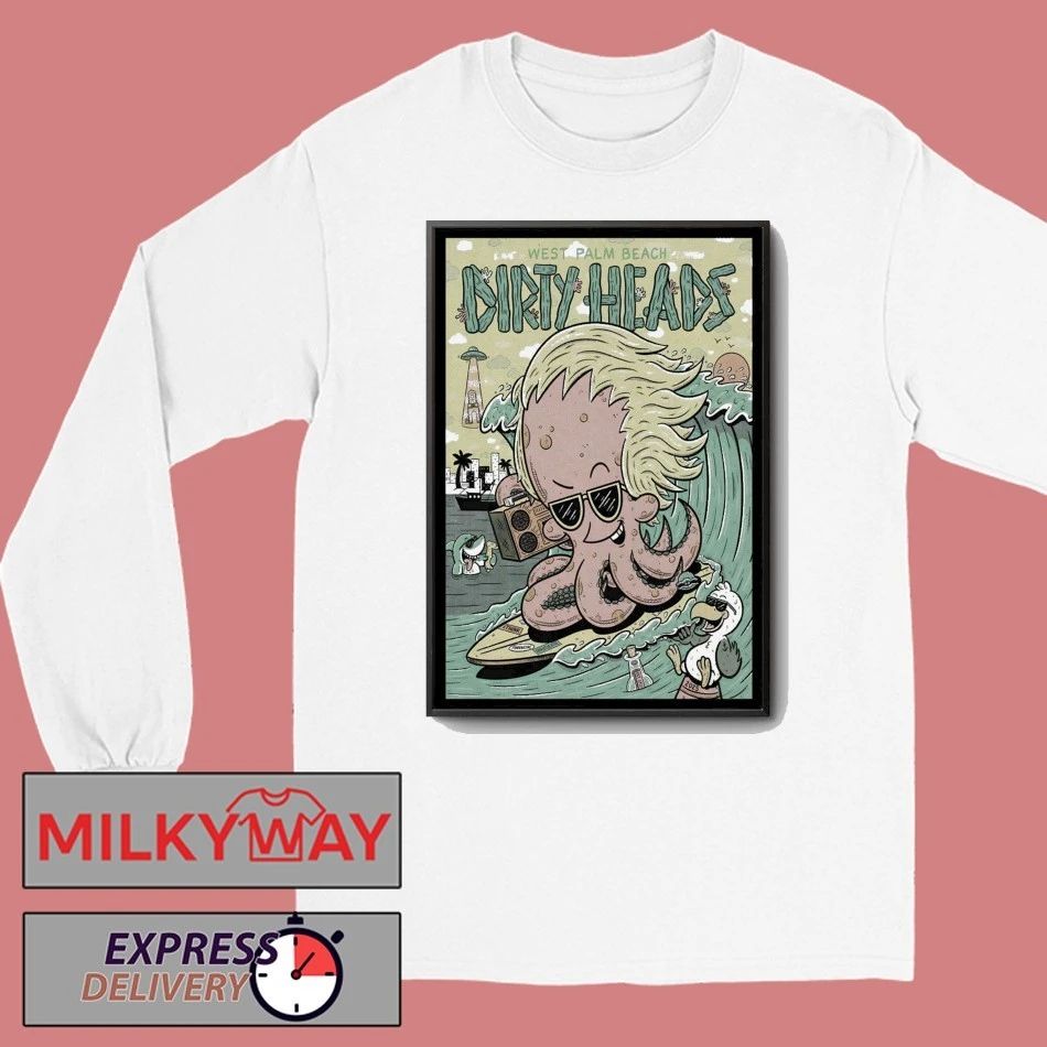 Dirty Heads Event West Palm Beach, FL 2025 Poster shirt