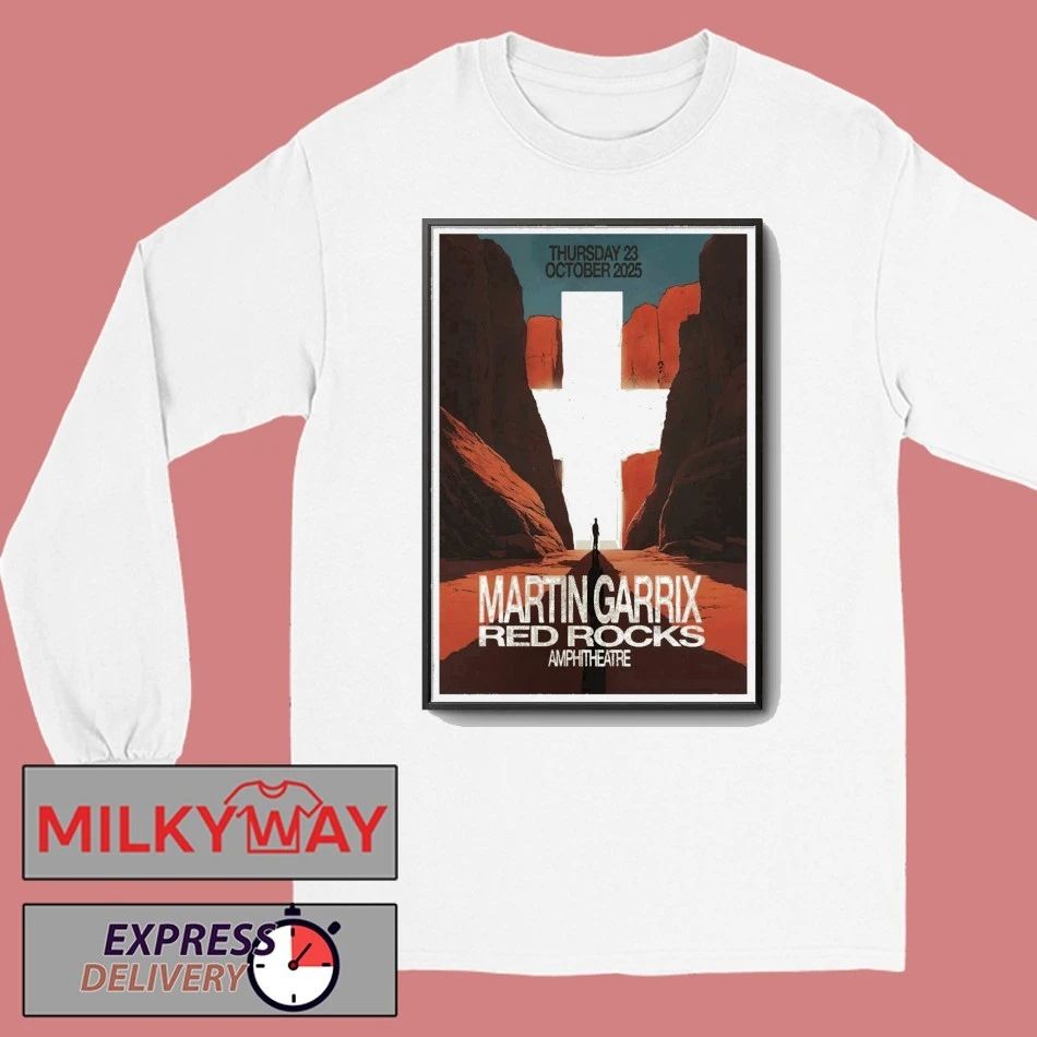 Martin Garrix Red Rocks Amphitheater Morrison CO 10-23-2025 Poster shirt