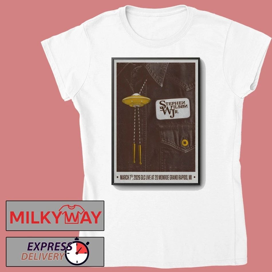 Stephen Wilson JR. Grand Rapids MI March 7 2026 Poster shirt