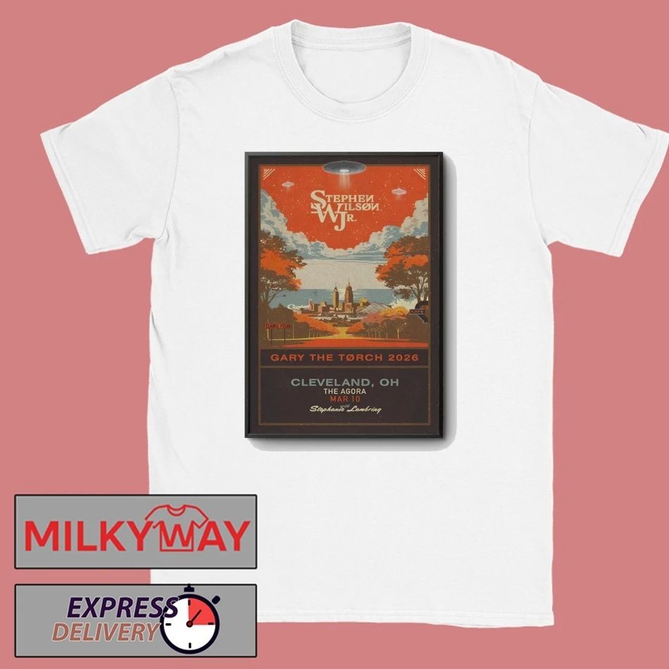 Stephen Wilson JR. Cleveland OH On March 10 2026 Poster shirt