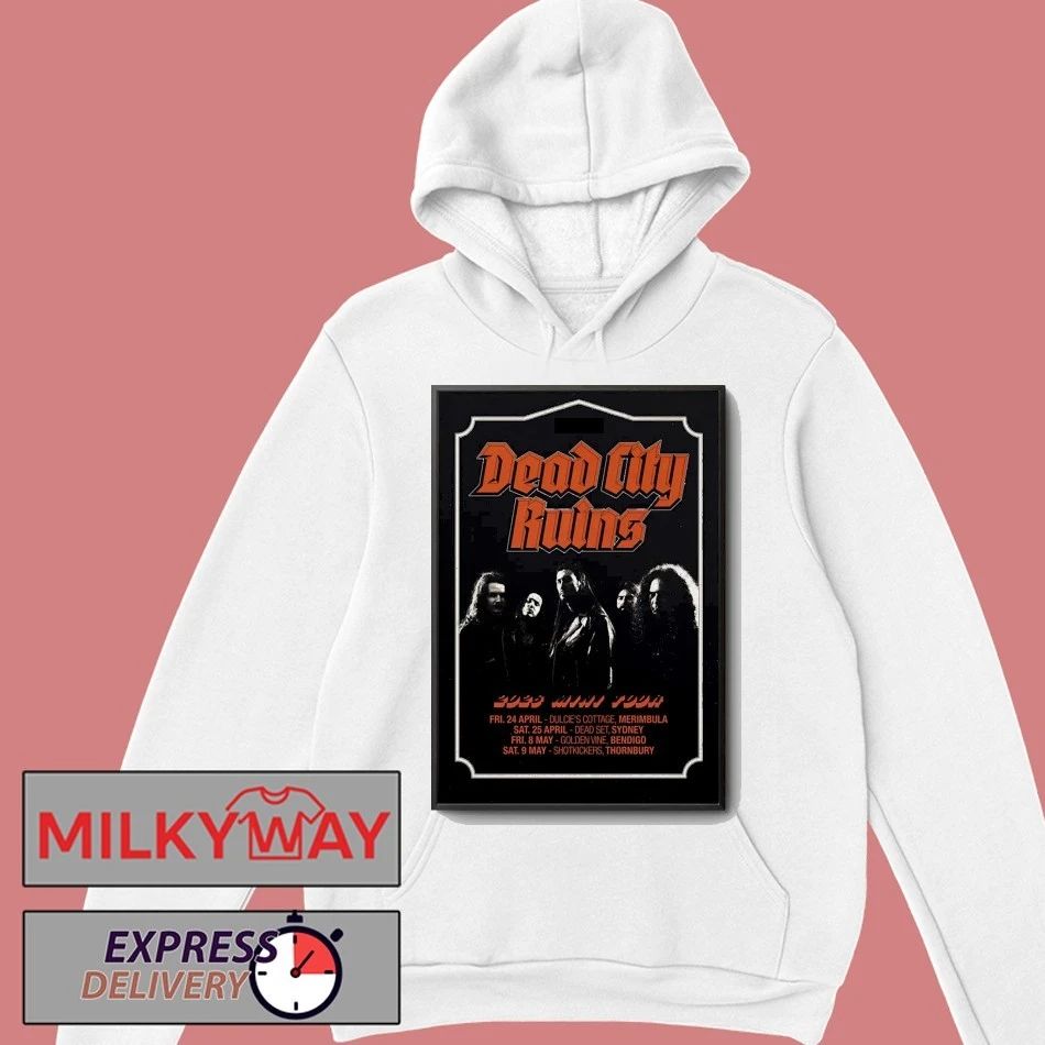 Dead City Ruins Mini 2026 Tour Poster shirt