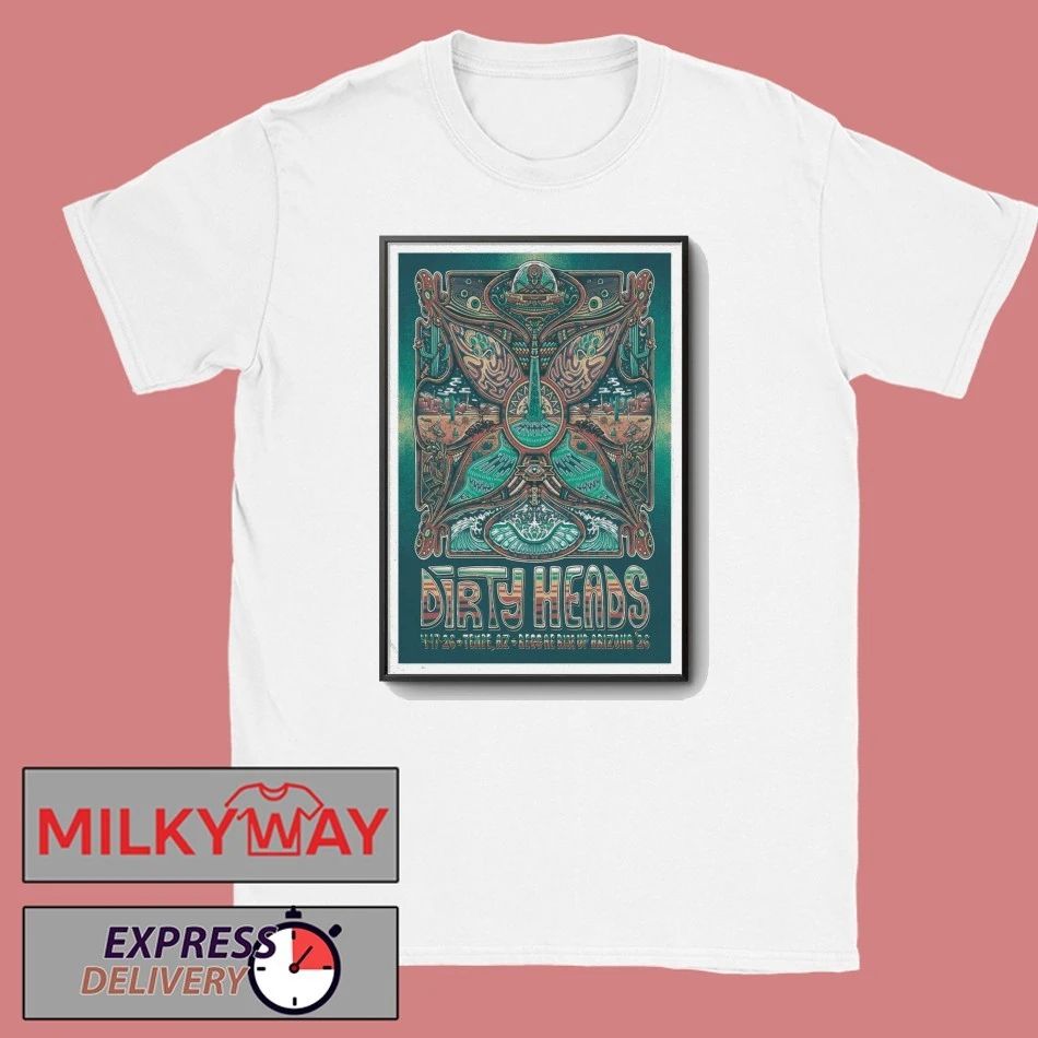 Dirty Heads 4.17.26 Tempe Beach Park, Tempe, AZ Poster shirt