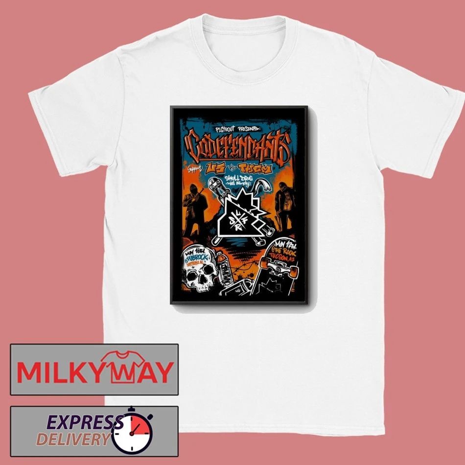 Codefendants May 16 2026 In Flagstaff AZ Poster shirt