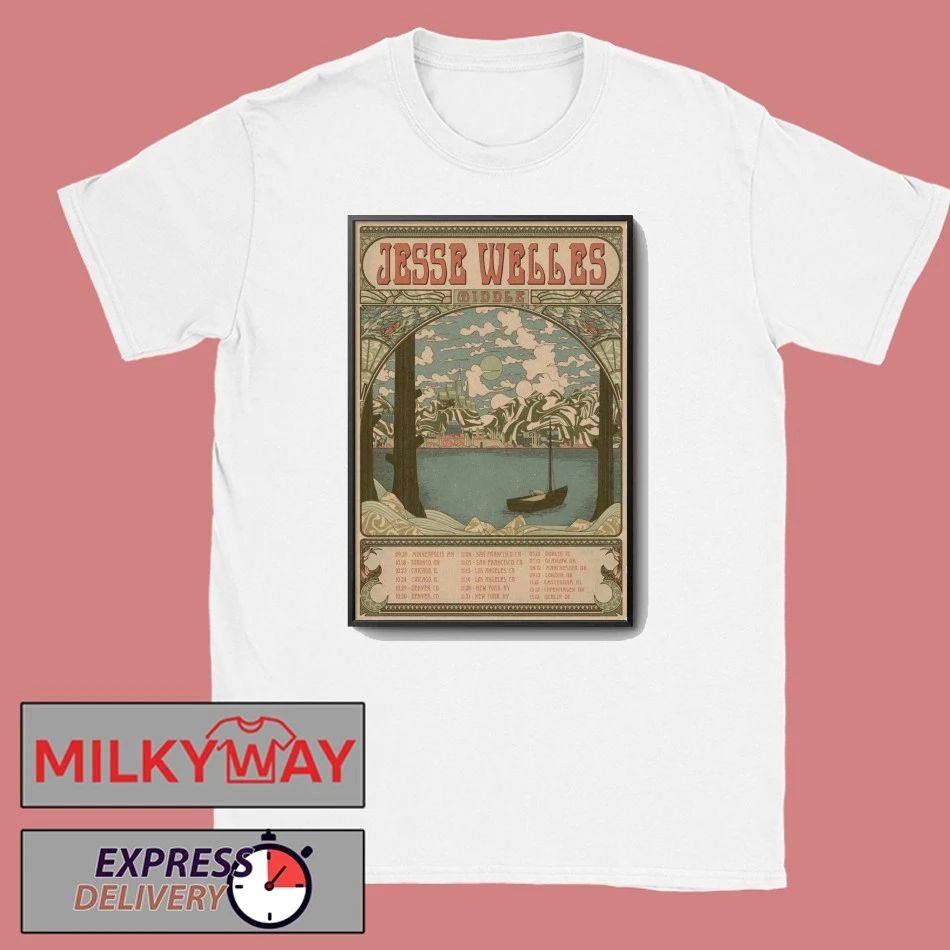 Jesse Welles Middle Tour 2025 Poster shirt
