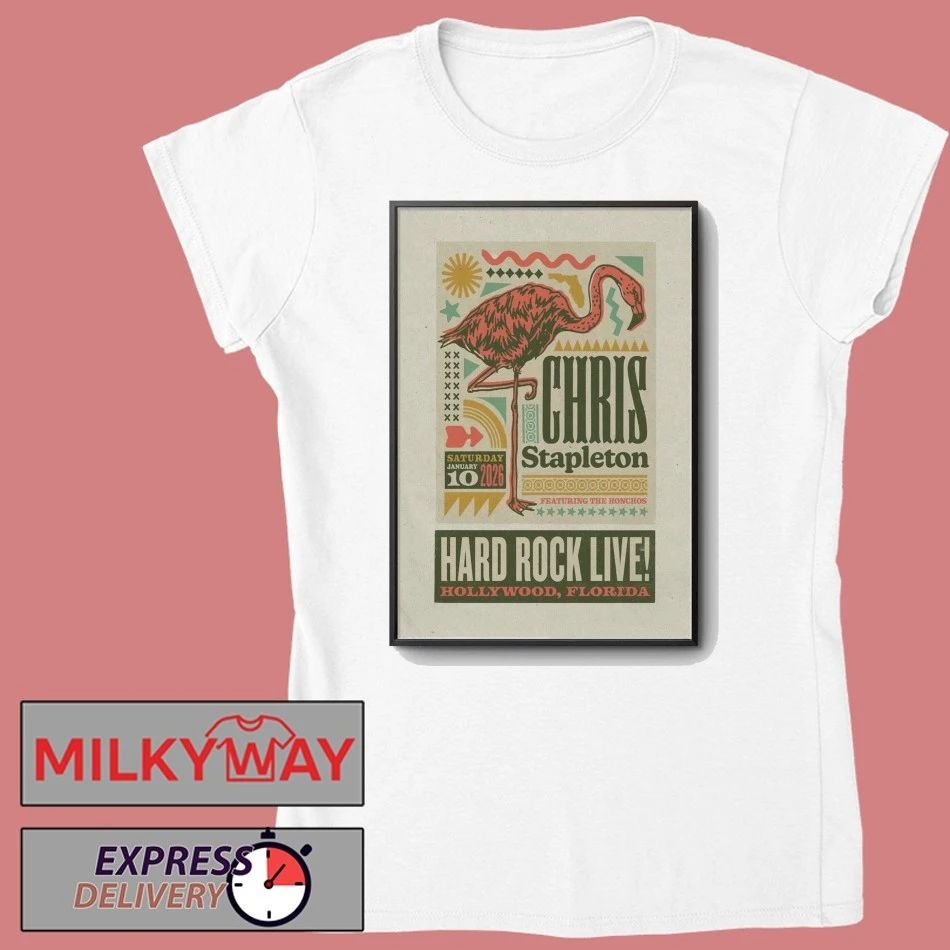 Jan 10 2026 Chris Stapleton Poster Hollywood shirt
