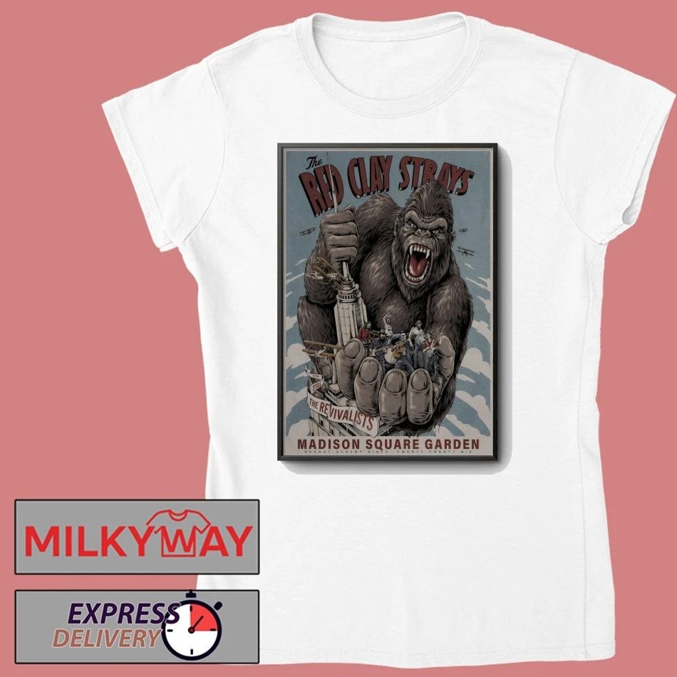 The Red Clay Strays And The Revivalists New York NY Aug 9 2026 Poster shirt