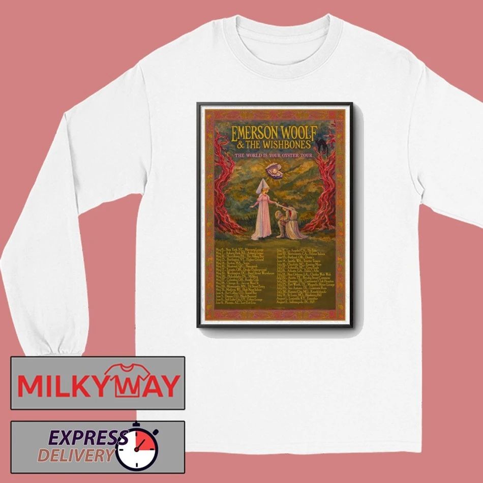 May 14 2026 Emerson Woolf Poster Boston, MA shirt