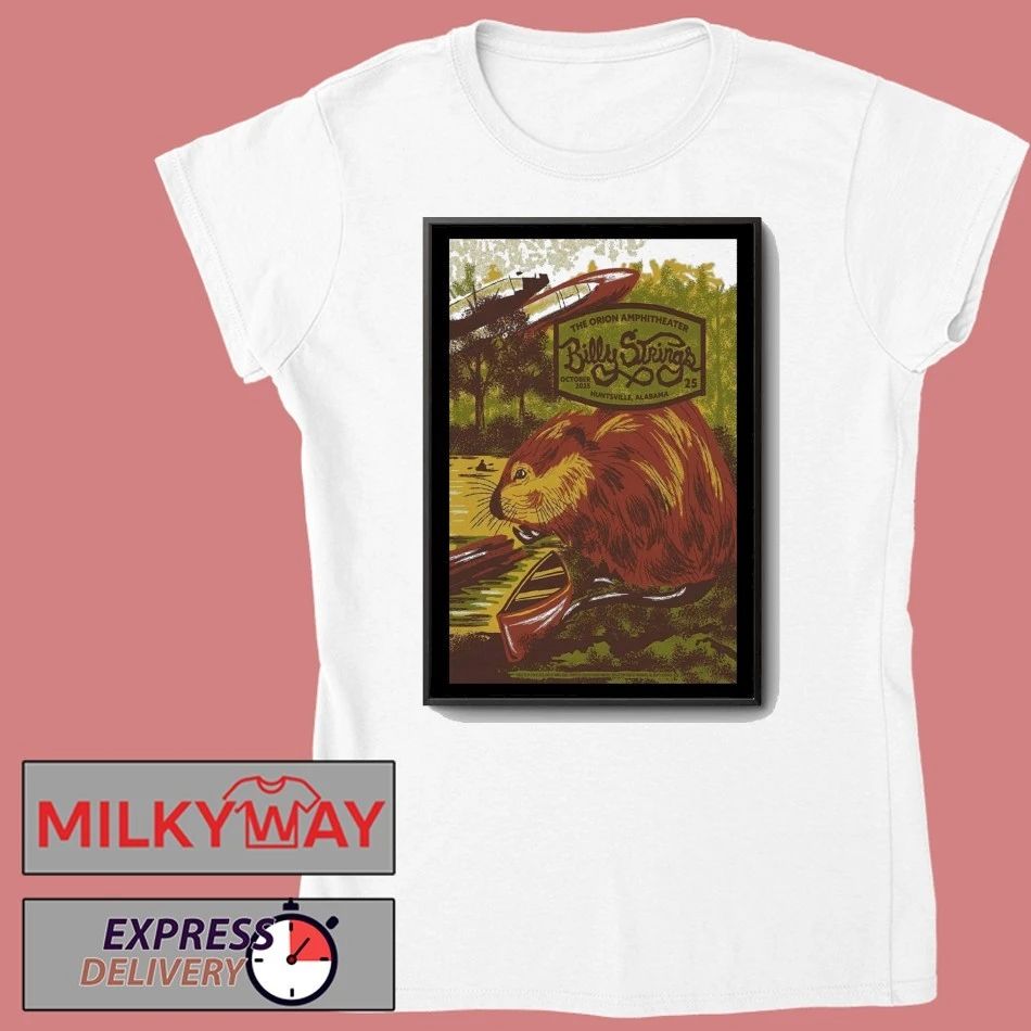 Billy Strings Tour Huntsville, AL 10.25.2025 Poster shirt
