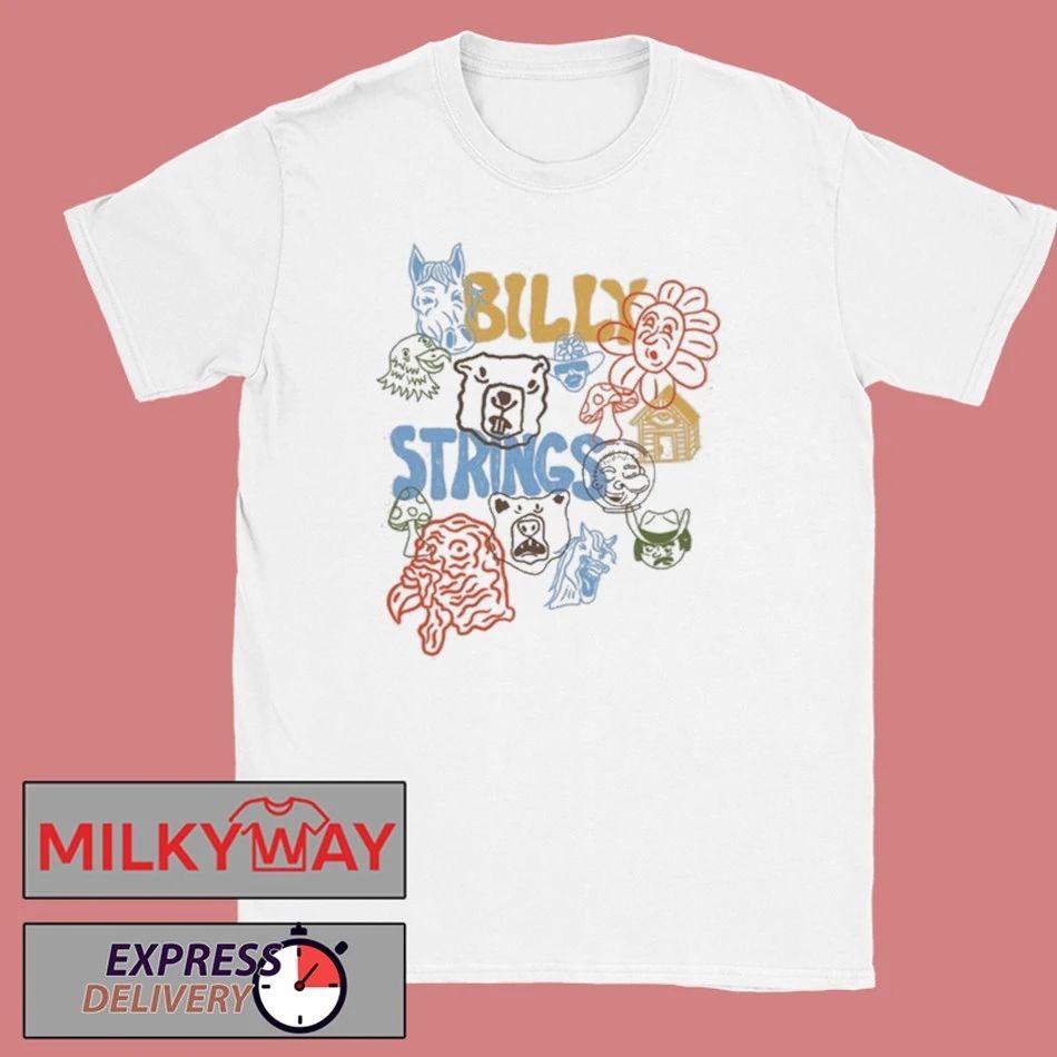 Billy Strings 2026 Winter Tour Characters shirt