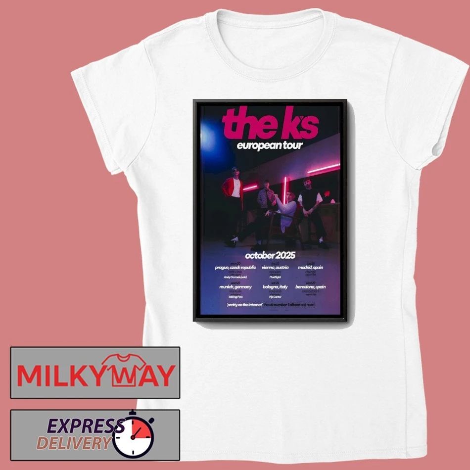 THE K’S Tour October 2025 Poster shirt