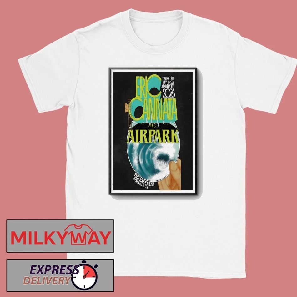 Eric Cannata The Basement in Nashville TN Jan 10 2026 Poster shirt