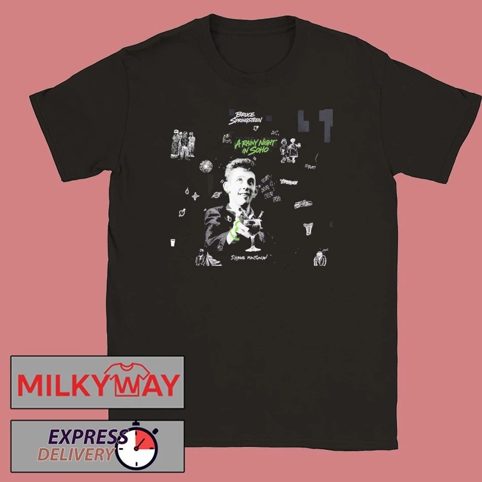 Bruce Springsteen A Rainy Night In Soho T-Shirt