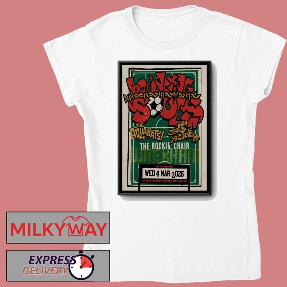 The Bouncing Souls The Rockin’ Chair In Wrexham UK Mar 4 2026 Poster shirt