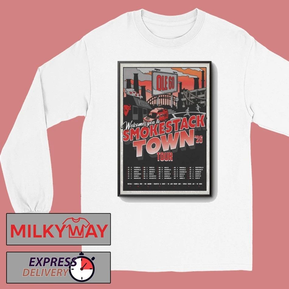 Ole 60 2026 SmokesTack Town Tour Poster shirt