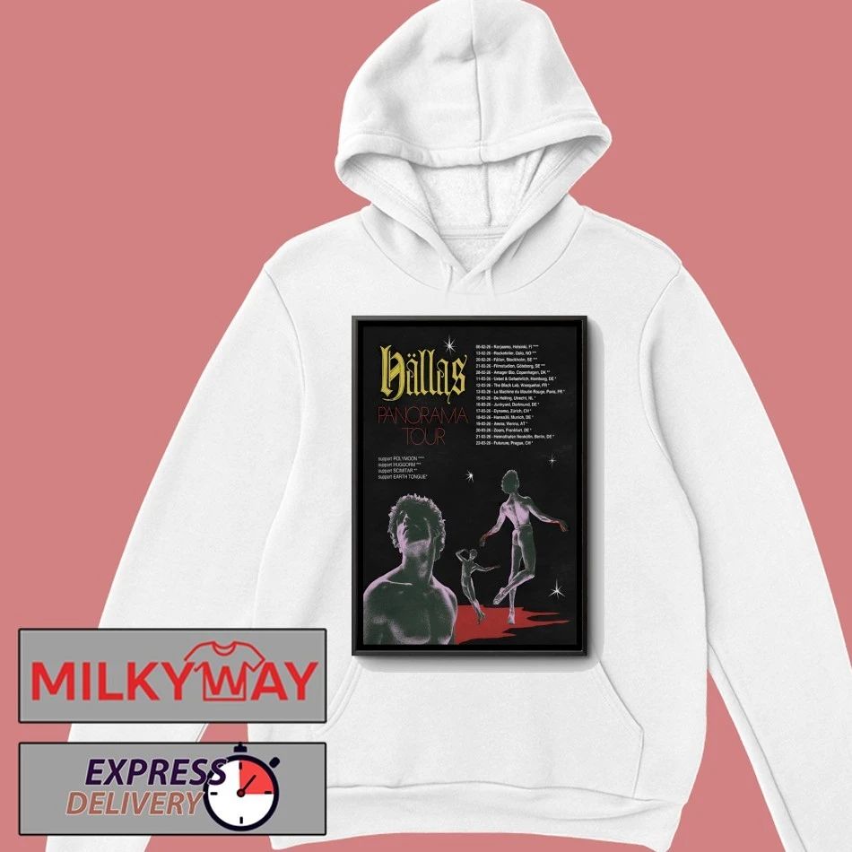 Hällas 2026 Panorama Tour Poster shirt