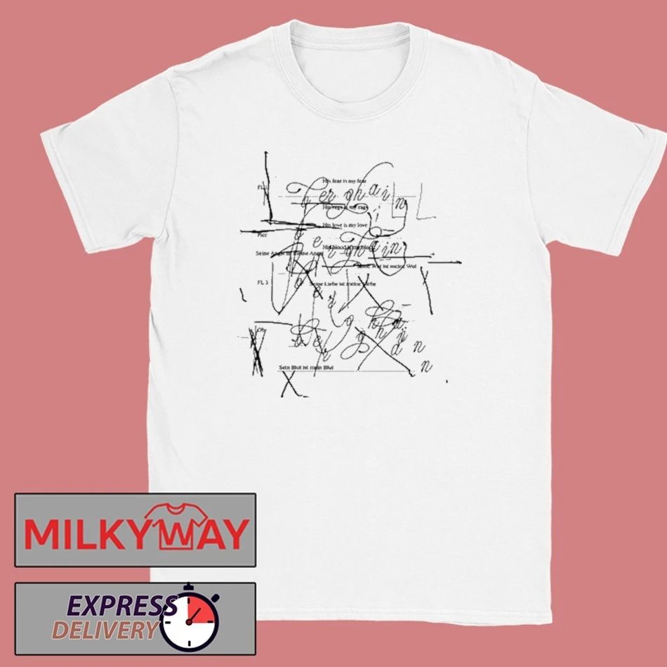 Rosalia More Lux Yellow Music Notes shirt