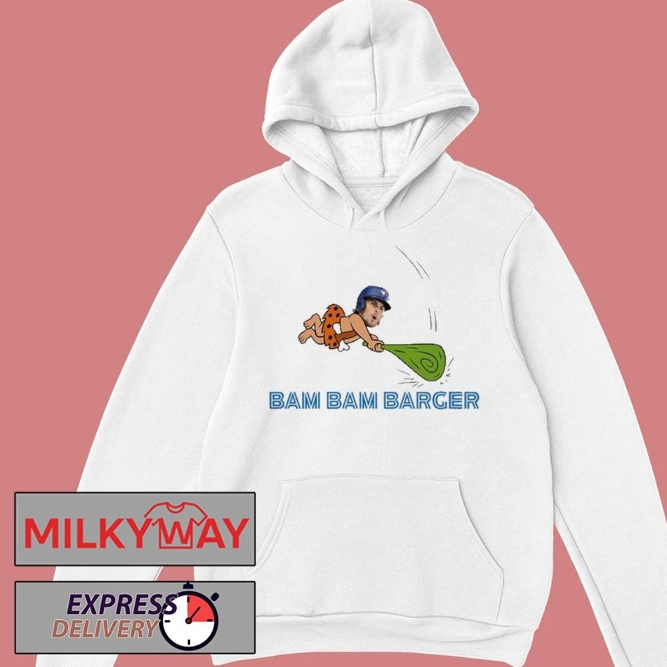 Davis Schneider Wearing Bam Bam Barger Shirt