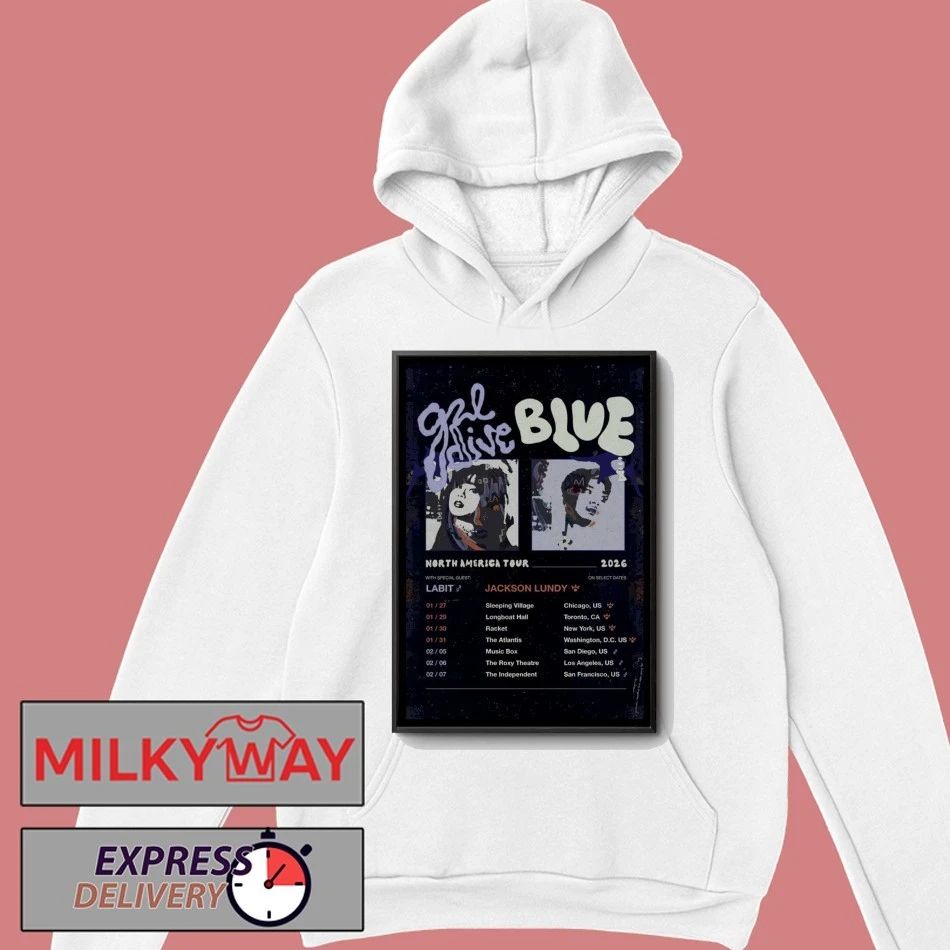 Galdive 2026 North America Tour Poster shirt
