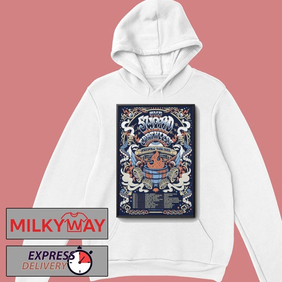 The Sword And Earthless European Tour 2026 Poster shirt