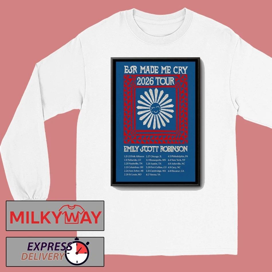 Emily Scott Robinson Tour 2026 Poster shirt