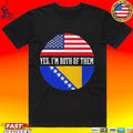 Usa Vs Bosnia Yes I’m Both Of Them T-shirt