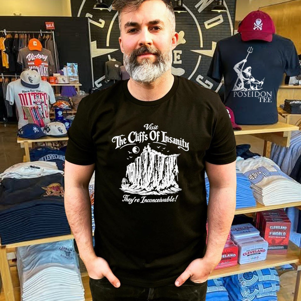Visit The Cliffs Of Insanity They’re Inconceivable T-shirt
